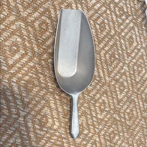 Vintage Metal 12" Scoop Aluminum Flour Sugar Grain Coffee Beans West Germany